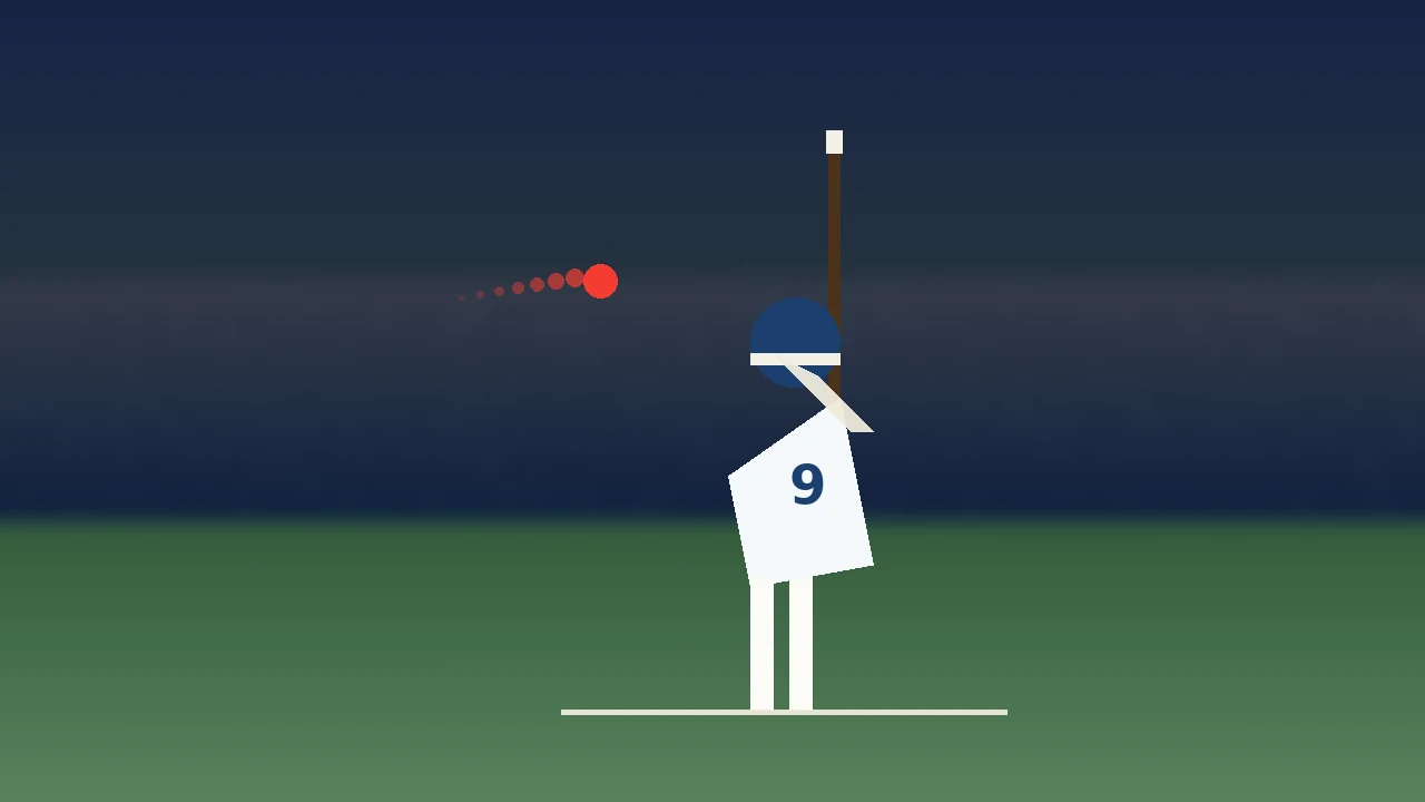 India top-order batter driving through the off side during a one-day international innings at MA Chidambaram Stadium